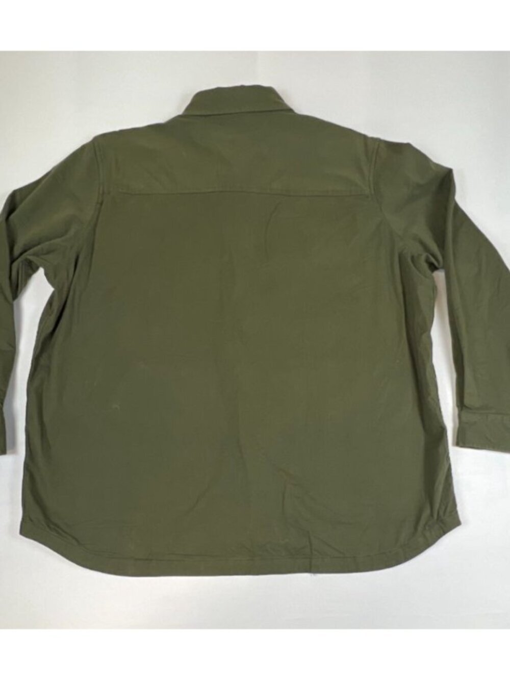 Carhartt Women XXL Green Rugged Flex Loose Fit Midweight Twill Shirt NWT - Picture 2 of 8